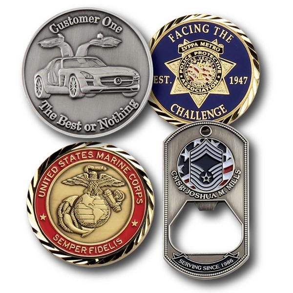 1 3/4" Challenge Coin