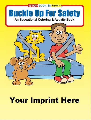 Activity Book: Buckle Up For Safety #0225