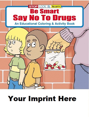 Activity Book: Be Smart, Say No To Drugs #0100