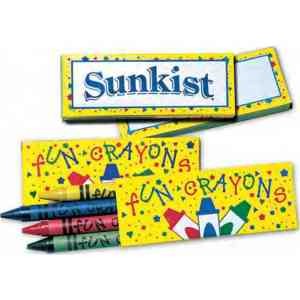 box of crayons
