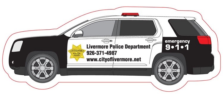 Police SUV Magnets - #D80801125
