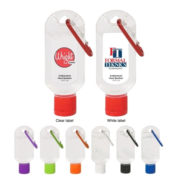 Hand Sanitizer with Carabiner #9055