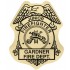 Stick On Jr Firefighter Badges - #3149